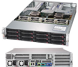 Arcbrain Zephineon 2U 3.5inch x 12 bay Chassis