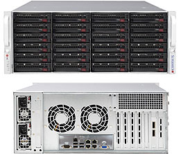 Arcbrain Zephineon 4U 3.5inch x 24 bay Chassis